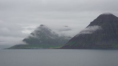 Foto: Einfahrt nach Isafjordur